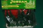 JORDAN; 43, 23 grüne Tannen, 4-12cm