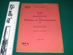 Aus aus der Dienstvorschrift Betriebsleistungen 1960