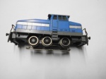 Märklin, kleine blaue Diesellok, analog