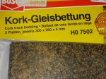 Kork Gleisbettung