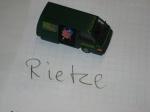 Rietze, Lieferwagen mit Marktfrau