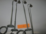 4 x Bahnsteigleuchten