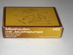 Mithaufen mit Jauchepumpe