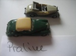 2 x Praline Modell, Oldtimer