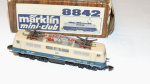 E 111, beige/blau