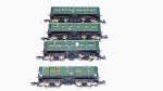 4 x Reichsbahnwagen, vierachsig