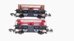 2 x Selbstentladewagen