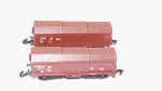 2 x Teleskophaubenwagen