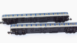 2 x vierachsige Personenwagen