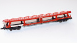 Autoreisezug, rot
