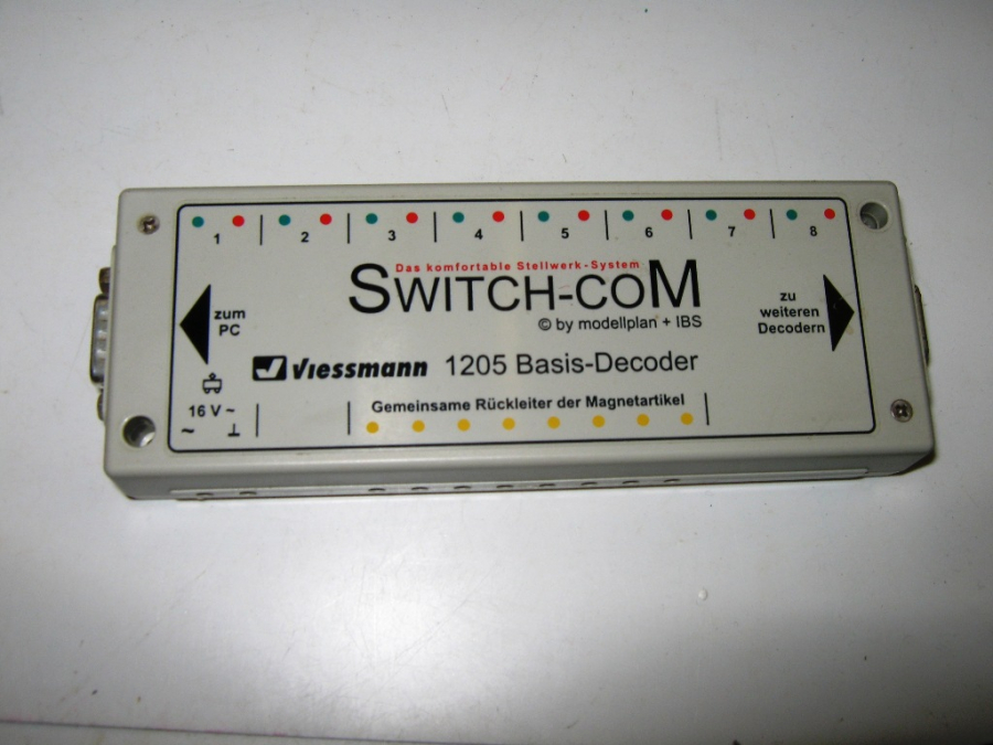 1205, Basis Decoder Com, Decoder, Switch
