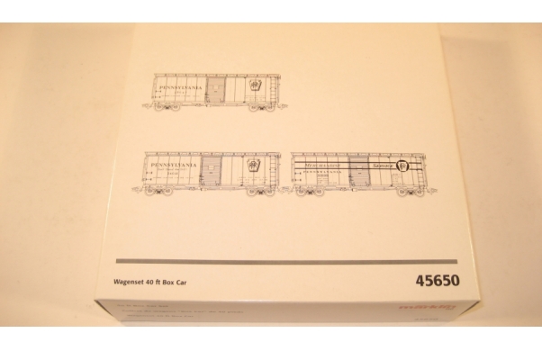 40 ft Box Car, Set