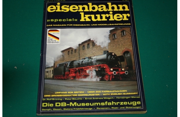 Eisenbahn Kurier, Museumsfahrzeuge