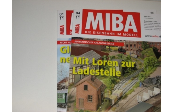 MIBA, 2 Hefte aus dem Jahr 2011