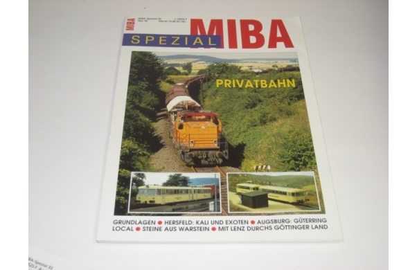 MIBA, Spezial Privatbahn