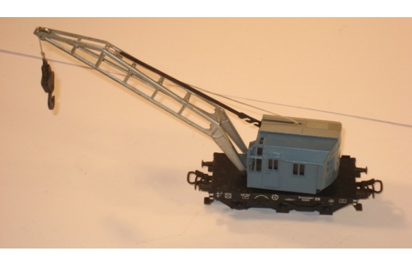 Märklin, Kranwagen blau