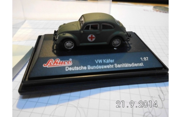 Schuco, VW Käfer, BW Sanitätsdienst