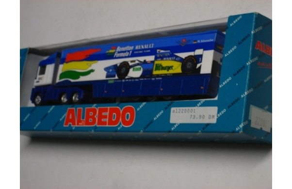 Albedo, Benetton Renault Formel 1