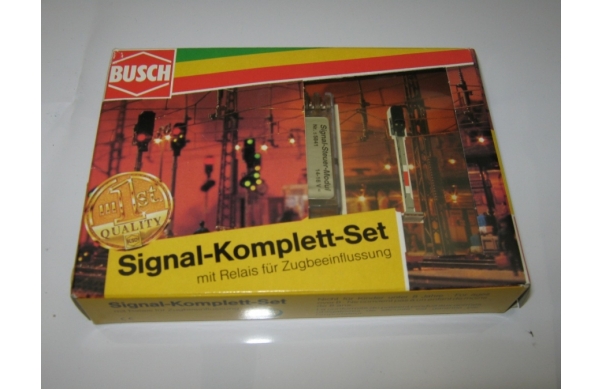 Signal-Komplett-Set, mit Relais für Zugbeeinflussung