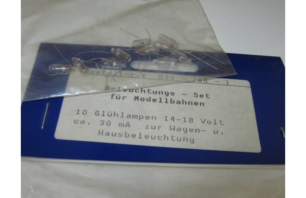 10 Glühlampen 14-18Volt, 30mA