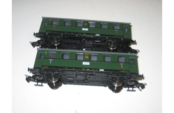 2 x Reichbahnwagen