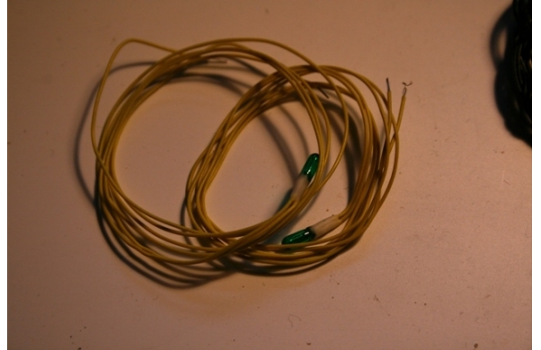 Kabelbirne 16V, grün