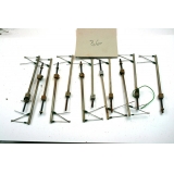 12 x H-Profil Streckenmasten, 36