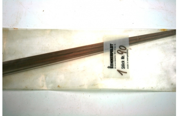 Eisendraht verkupfert, 0,5 x 500 mm