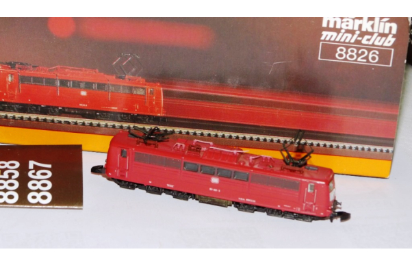 E-Lok, BR 151, rot