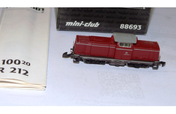 Diesellok, V100/BE212, rot