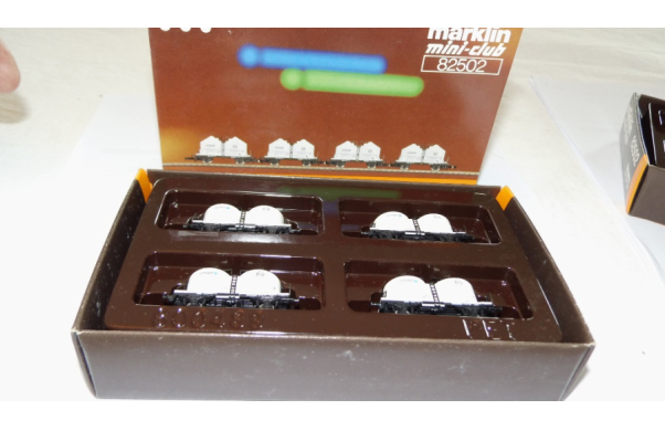 Staubgutwagen Set, 4 teilig