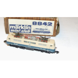E 111, beige/blau