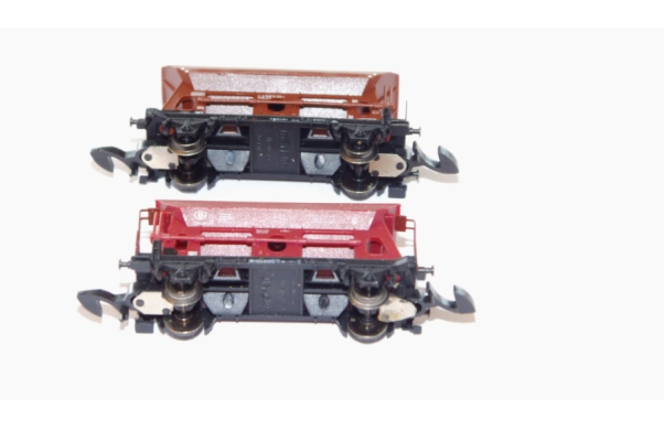 2 x Selbstentladewagen