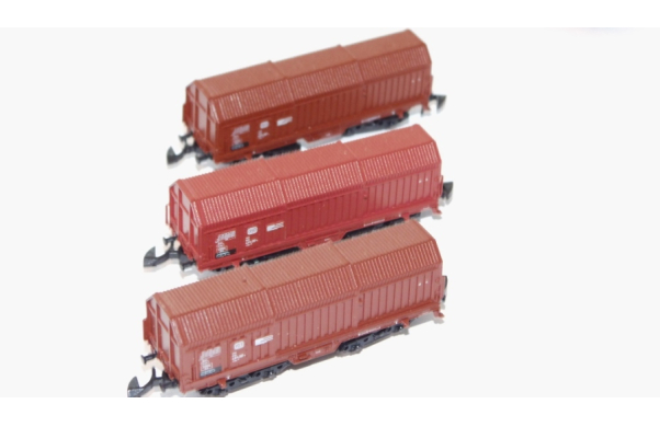 3 x Teleskophaubenwagen