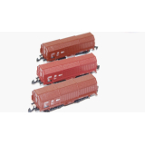 3 x Teleskophaubenwagen