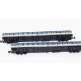 2 x vierachsige Personenwagen