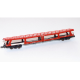 Autoreisezug, rot